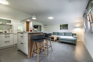 Living and dining room