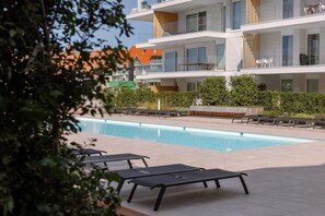 Beautiful communal pool