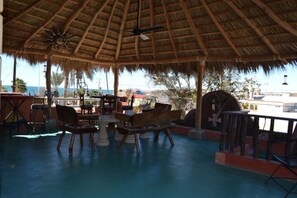 Beautiful view of the Sea of Cortez from the Hummingbird deck.