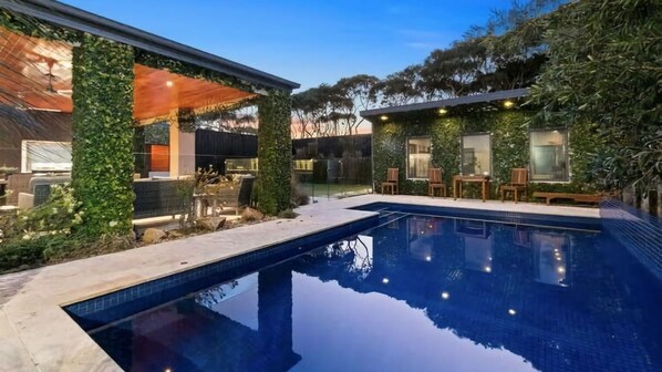 Aroha Moana Solar Heated Pool