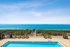 Community Pool with Gulf Views for Days!