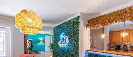 Rank One Stays presents, Bani Beach House.   Embrace the warmth of cozy and tropical vibes in this idyllic retreat. Your oasis in the sunshine state awaits!