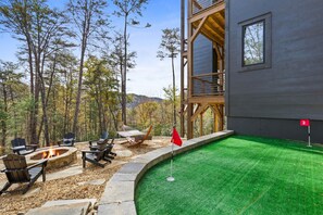Hone your skills on the NEW putting green!
