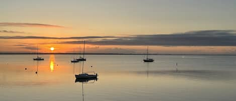 Bay view at dawn