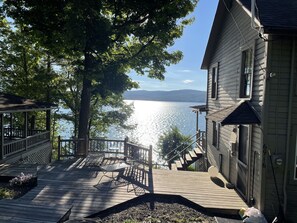 Shared patio / deck