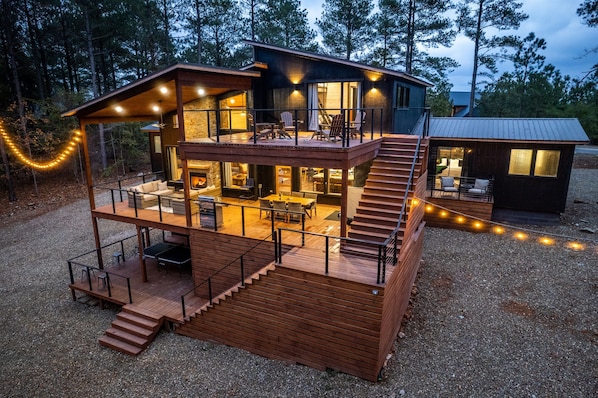 Relax and Revive at Gypsy Soul where you will find peace in the pines.