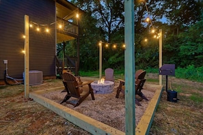 Fire Pit & Grill All Night Long