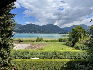 Blick von der Unterkunft