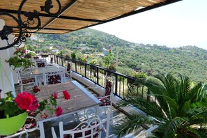 Vista del balcone
