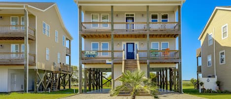 North Topsail Beach Vacation Rental | 4BR | 3BA | Stairs Required to Access