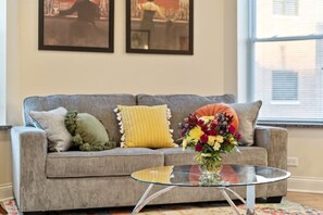 Comfortable couch you'll love! 