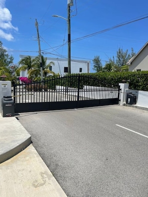 Secure access with ample parking