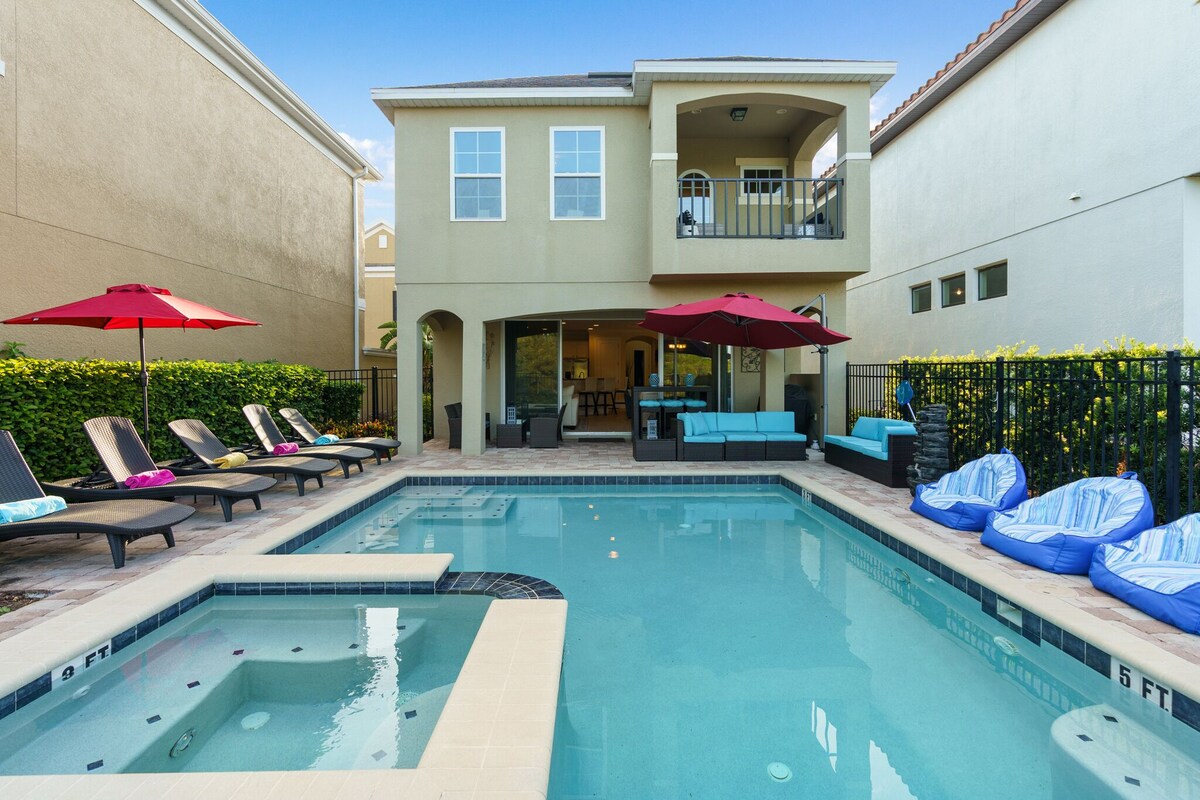 Luxurious Leisure Villa | Theater/Games Room | Near Attractions | Reunion Membership
