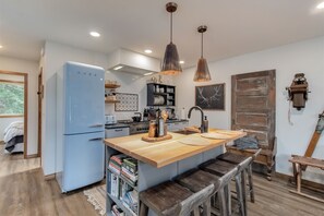 The rustic decor enhances the overall atmosphere and adds to the enjoyment of your stay.