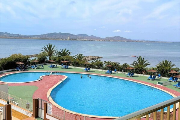 Schwimmbad des Ferienhauses