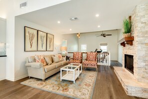 Relax on the comfortable furniture