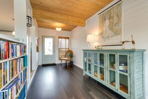 Entryway | Queen Futon | Books | Board Games