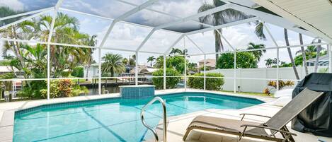 Cape Coral Vacation Rental | 1,932 Sq Ft | 4BR | 2BA | Step-Free Access