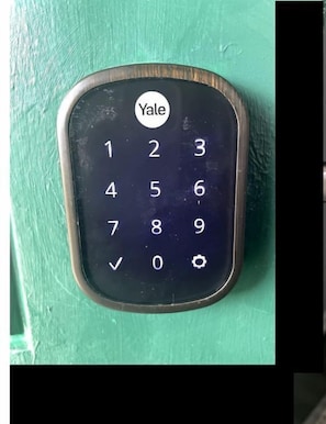 Entrance keypad