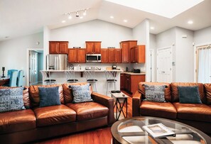 Large living, dining, and kitchen area - all open space!