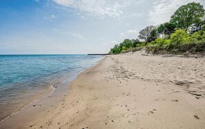 Private association beach access