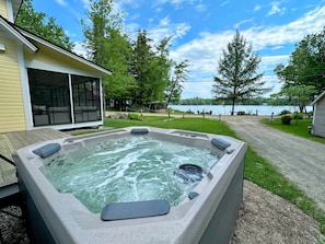 New hot tub!