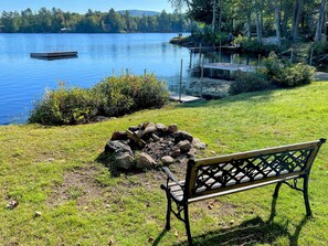 Enjoy evenings around the fire pit making s'mores and gazing at the stars!
