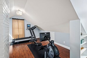 Rowing Machine and Treadmill