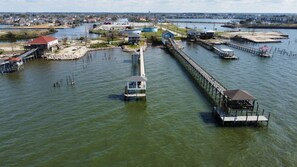 We are the long pier.