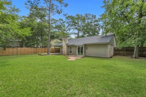 Huge fenced in back yard!