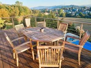 Terrasse mit Aussicht