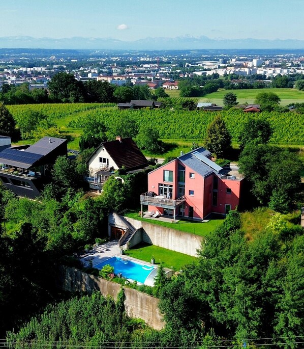 Villa Gaumberg und Umgebung
