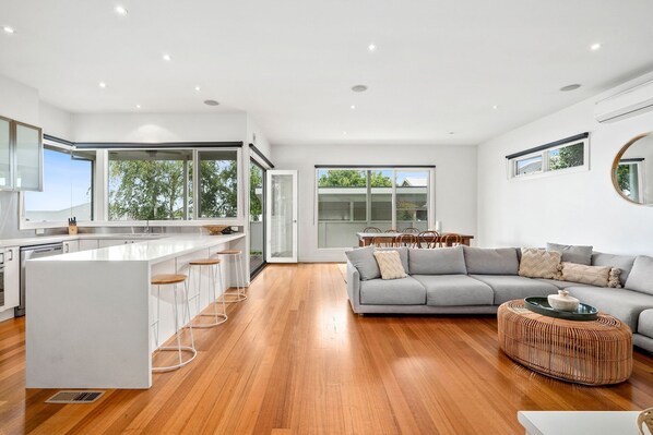 Living Dining Kitchen area