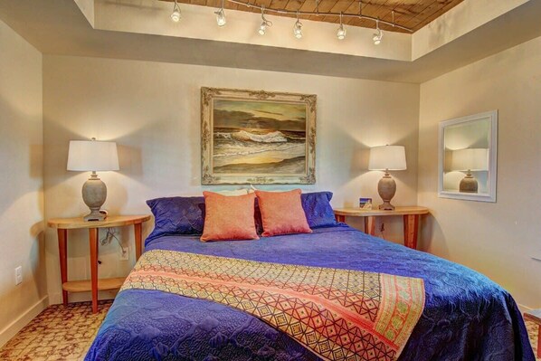 Spacious King bed