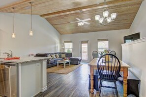 Seamless living at its finest! Our open floor plan invites you to embrace space, comfort, and endless possibilities.