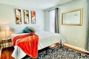 Another king sized bed in this bedroom perfect for stretching out & drifting into a restful sleep.