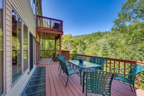 Deck | Wooded Views | Gas Grill