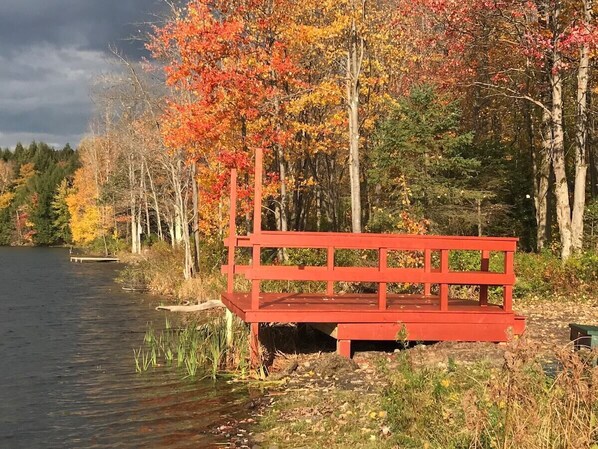 "The Dock" a peaceful place for thoughts coffee and a chance to #getbacktonature!