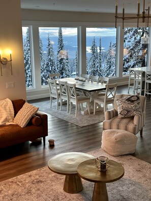 Living Room with an Evening Glow 