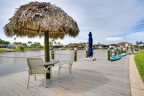 Canal Access | Boat Dock | 2 Kayaks