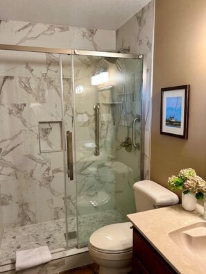 Primary Master Bathroom.